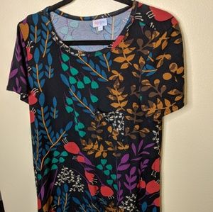 S Lularoe Carly - Floral